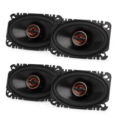 Infinity (2) Pairs REF467F Reference Series 4 x 6 Two-Way car Audio Speaker