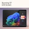 Microsoft Surface Pro 2-in-1 Laptop/Tablet (2024), Windows 11 Copilot+ PC, 13" Touchscreen Display, Snapdragon X Plus (10 Core), 16GB RAM, 512GB Storage, Sapphire view 4