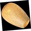 Amosfun Chinese Lampshade Woven Design Vintage Style Ceiling Light Cover Home Decor view 1