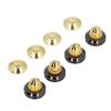 HiFi Speaker Shock Absorbing Pads, Metal Gridness, Strong Load, 4 Sets Vibration Dampening HiFi Speaker Insulation Feet view 2