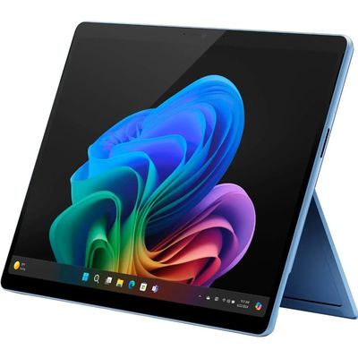 Microsoft Surface Pro 2-in-1 Laptop/Tablet (2024), 13" OLED Touchscreen Display, 16GB RAM, 512GB Storage | Windows 11 Copilot+ PC, Snapdragon X Elite (12 Core), Sapphire