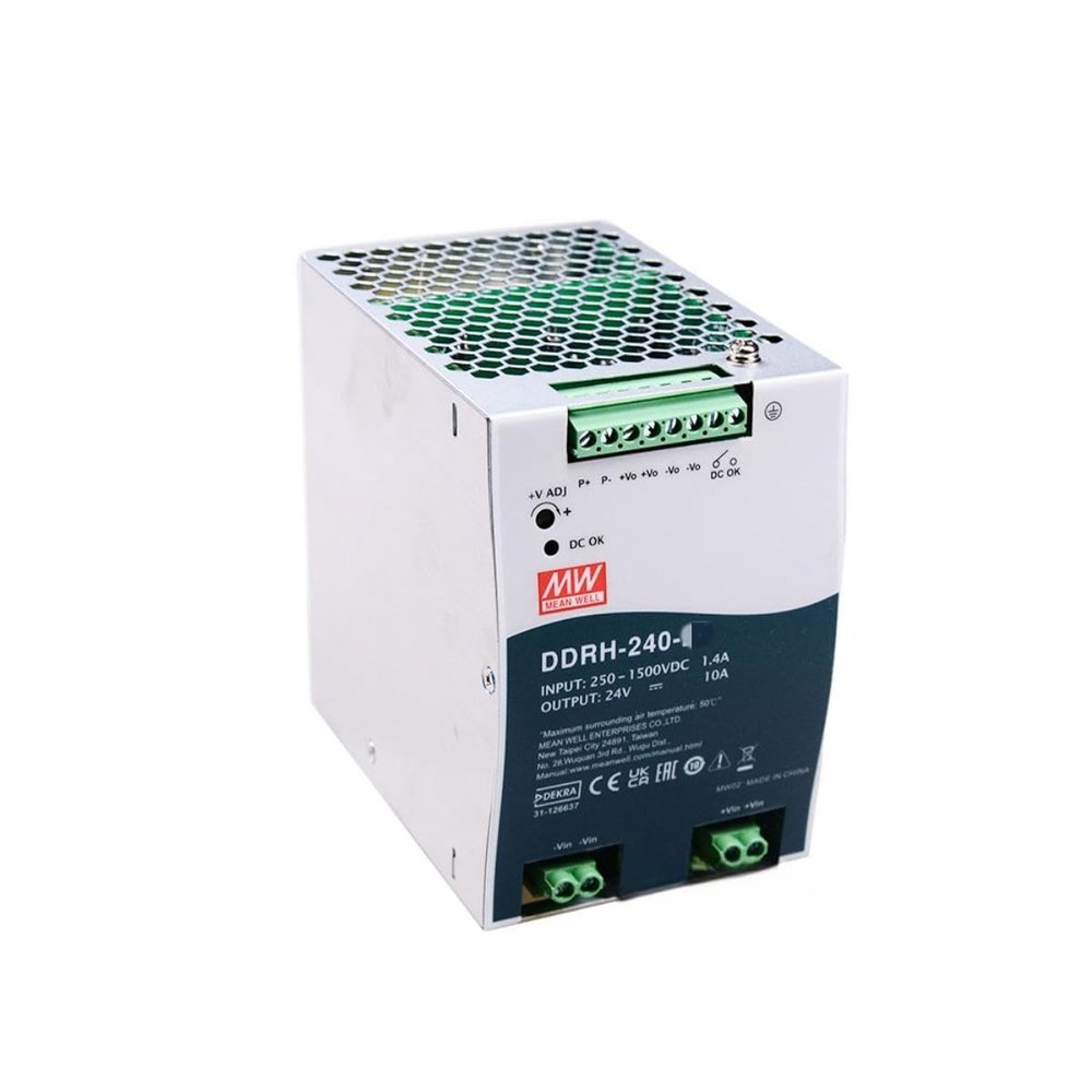 Mean Well DDRH 240W 48V 5A Power Supply Converter DDRH-240-48 DC/DC DIN Rail