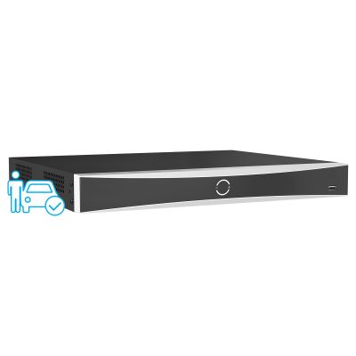 Anpviz 12MP 32CH PoE NVR, 16 Ports H.265+ Network Video Recorder, Supports 12MP PoE IP Cameras, 2 SATA up to 20TB HDD (Not Included), 24/7 Recording for Home Security Camera System NVR7632K2-16P-N