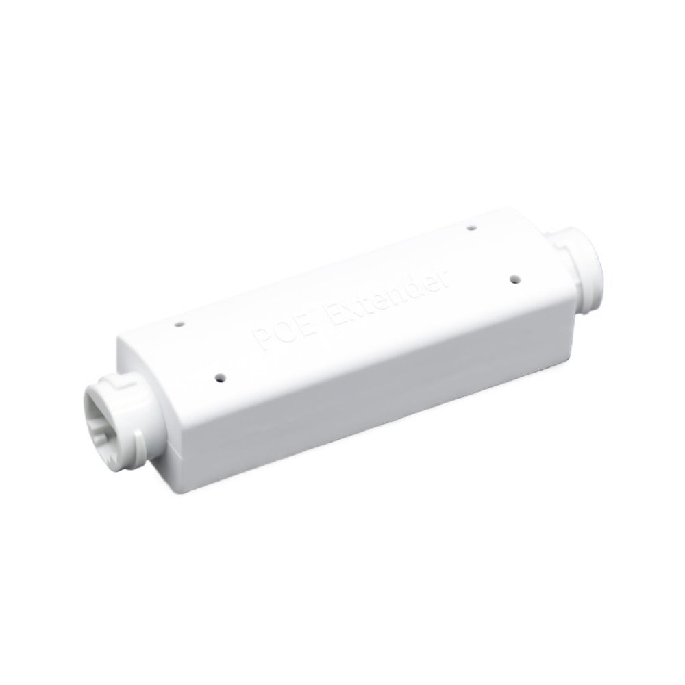 Waterproof POE Extender IP66 Outdoor 1 Port 10/100Mbps with IEEE802.3af/at 48V 30W Suitable for POE Switch Surveillance Camera