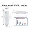 Waterproof POE Extender IP66 Outdoor 1 Port 10/100Mbps with IEEE802.3af/at 48V 30W Suitable for POE Switch Surveillance Camera view 2