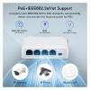ALOUTSNOC 4-Port POE Extender 10/100Mbps 1 to 3 Network Switch Repeater with IEEE802.3af Plug and Play, POE013S view 2