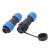 10Sets/lot SD13 Docking Aviation Plug Socket Male + Female 1/2/3/4/5/6/7 Pins SP13 13mm Aviation Connector (Color : SD13-1P, Size : Docking) view 3