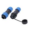 10Sets/lot SD13 Docking Aviation Plug Socket Male + Female 1/2/3/4/5/6/7 Pins SP13 13mm Aviation Connector (Color : SD13-1P, Size : Docking) view 4