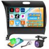 [2+64G] Android 13 Car Radio for Kia K3 Cerato Forte 2013-2016 - Wireless Carplay and Android Auto - 9 Inch Touchscreen Radio with EQ/WiFi/GPS + AHD Rear View Camera view 1