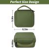 Case Compatible with Fvtga/for Vtiisamao Night Vision for Goggles - 4K Night Vision Binoculars, Holder for Telescopes Optics Scope, Mesh Pocket for 32GB Memory SD Card, Neck Strap (Case Only) (Green) view 3