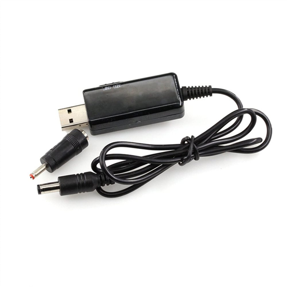 GKWKGB USB Boost Converter DC 5V to 9V 12V USB Step-up Converter Cable 3.5x1.35mm Connecter for Power Converter 1Pcs (Color : KWS-910)