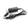 GKWKGB USB Boost Converter DC 5V to 9V 12V USB Step-up Converter Cable 3.5x1.35mm Connecter for Power Converter 1Pcs (Color : KWS-910) view 1
