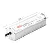 Mean Well HEP 185W 54V 3.45A LED Driver HEP-185-54 view 2