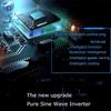 kubeier 3000 4000 5000 Watt Inverter Pure Sine Wave DC 12V 24V 48V 60V to 110V 220V AC Power Inverters with LCD Display Car Inverter Solar Power Inverters for Vehicles Home,3000W-24Vto110V view 3