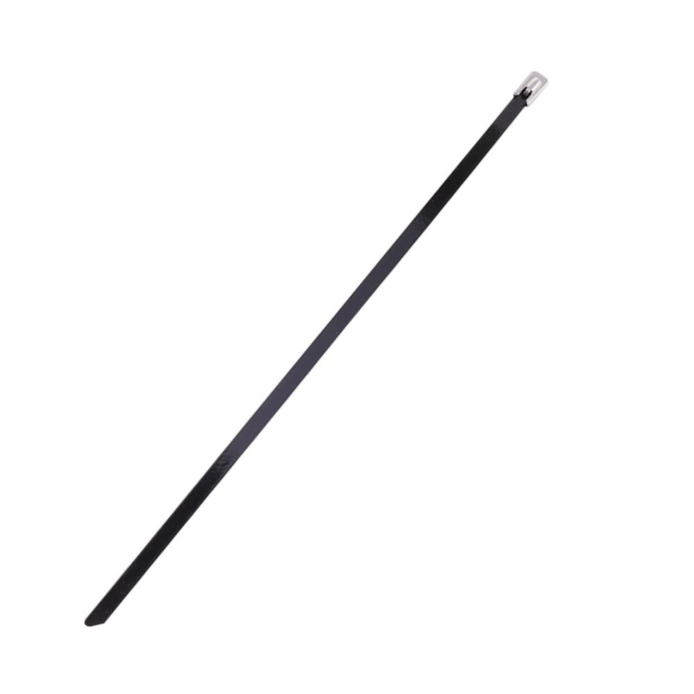 Angoily 100pcs Stainless Steel Cable Ties Durable and Rustproof Wire Ties for Secure Fastening for Home Office and Workshop Use