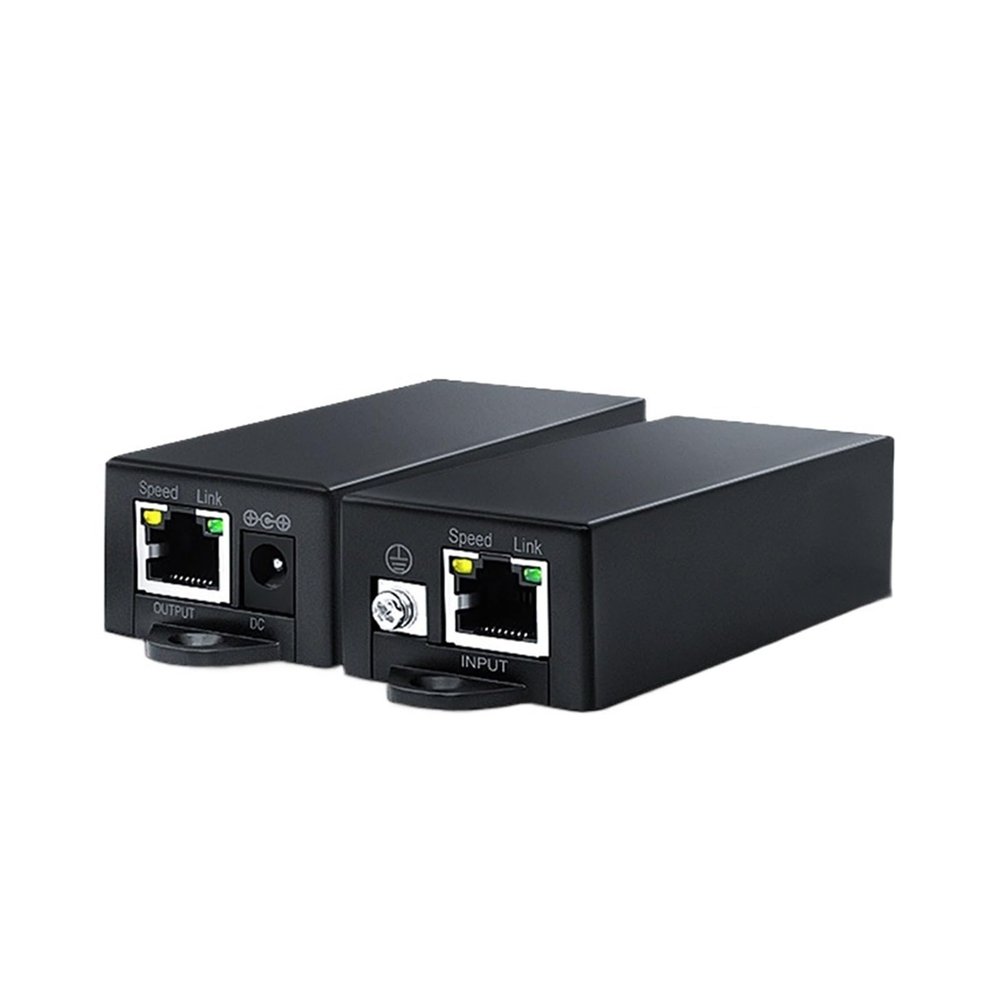 800m POE Extender 100Mbps Standard 48V Network Cable Extender Long Distance Transmission 800m Extender DC48V