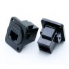 10Pcs/lot 8P8C RJ45 CAT6 Socket Panel Mount Female Jack Adapter Network Ethernet Modular Plug Extension Interface Connector view 2