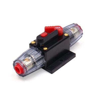 VVQQFGXN 100A Audio AGU Style Car Vehicle Circuit Breaker Fuse Holder Amplifier Switch