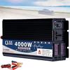 kubeier 3000W 4000W 5000W Pure Sine Wave Inverter Power Inverter DC 12V 24V 48V 60V to AC 110V 220V Outlets Car Inverter Converter for RV Truck Car Solar System Travel Camping,4000W-24Vto220V view 1