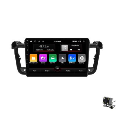 ADMLZQQ Android 12 Head Unit 2 Din Car Stereo Sat Nav for Peugeot 508 Radio GPS Navigation 9'' MP5 Multimedia Video Player FM Receiver Support 4G SIM 5G WiFi SWC,M150cp