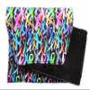 EReader Quilted Sleeve, Large 9.5" x 11.5" Book Sleeve, Quilted, Padded, Cancer Rainbow of Ribbons, Clutch Purse view 3