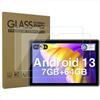 AKNICI 2-Pack Tempered Glass Screen Protector for DOOGEE U9/DOOGEE U10/DOOGEE U10 PRO Tablet 10 inch, Ultra Clear Transparency Anti-Scratch 9H Hardness view 1