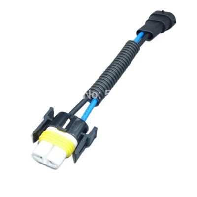 1PCS H8 H9 H11 Wiring Harness Socket Car Wire Connector Cable Plug Adapter Fit Compatible HID Foglight Head Light Lamp (Color : H11 MF Ceramic)