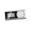Mini Mp3 Player 16gb Support Led Flashlight USB Audio Player Silver Compact Size view 1