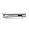 Mini Mp3 Player 16gb Support Led Flashlight USB Audio Player Silver Compact Size view 2