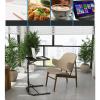 DXJZG Over-Bed Tables, Sofa Side End Table Folding Laptop Table Liftable Table Gaming Computer Desk Stand Tray Outdoor Portable Table view 4