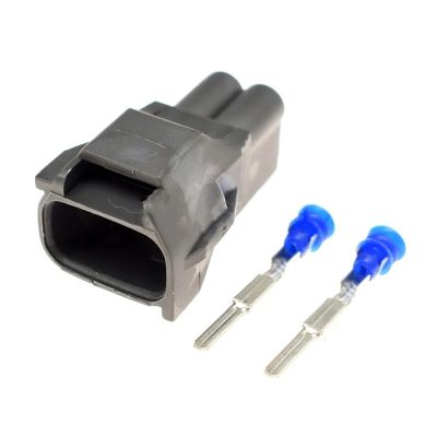 ROBAUN 1/5/10/20 Kits 2.2mm Seires 2 Holes Male Female Waterproof 7282-7022-10 7283-7022-10 for Automotive Temperature Sensor (Color : Male Set, Size : 10Sets)