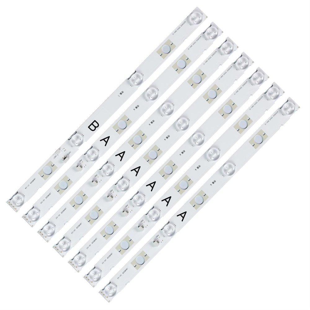 MLBEIU LED Backlight Lamps Strip Fit for Sony 48" TV KDL-48W650D LB48009 V0_03 M30900 NS6S480DND02 LSY480WN02-301 KDL-48W653 LSY480HN02-F02
