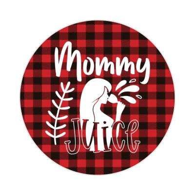 Luckluccy 50 Pieces Mommy Juice Vinyl Laptop Sticker Red Wine Vinyl Decal French Waterproof Sticker Vinyl Stickers for Skateboard Laptop Phone Computer Notebook 2inch