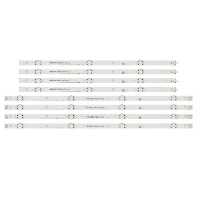 MLBEIU 8pcs X LED Backlight Fit for LG Innotek Direct 16Y 49LH60_FHD A/B Type HC490DUN-ABRR1-211X 49LH604V JVC LT-50C550 49LW540S-UF