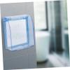 FAVOMOTO 2pcs Self-Adhesive Socket Outlet Covers Protectors for Bathroom and Kitchen Use Design for Enhanced Safety and Cleanliness view 4