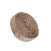 STOBOK 10m DIY Natural Jute Webbing Ribbon Twine Durable Eco-Friendly Craft String for Wedding Decor Gift Wrapping and Home Embellishments Roll Light Brown view 1