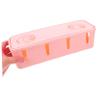 DOITOOL Plug Storage Box Organizer Pink Cable Management for Power Strips Adapters and Chargers Safeguards Cords from and Pets Easy to Use and Conceal view 4