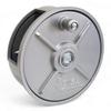 Light Weight Aluminum Tie Wire Reel with Rewind Knob - Left & Right Handed - Tie Wire Reel Coil Holder Wheel, With Belt Loops & Knob (Aluminum) view 1