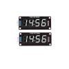 YOURRYONG 2 x 0.56 inch seven segment digital tube clock module with clock (white) view 1