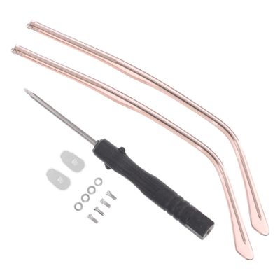 FOMIYES Metal Temple Accessories Gold Arms for Glasses Rose Gold Eyewear Legs Replacement Temples