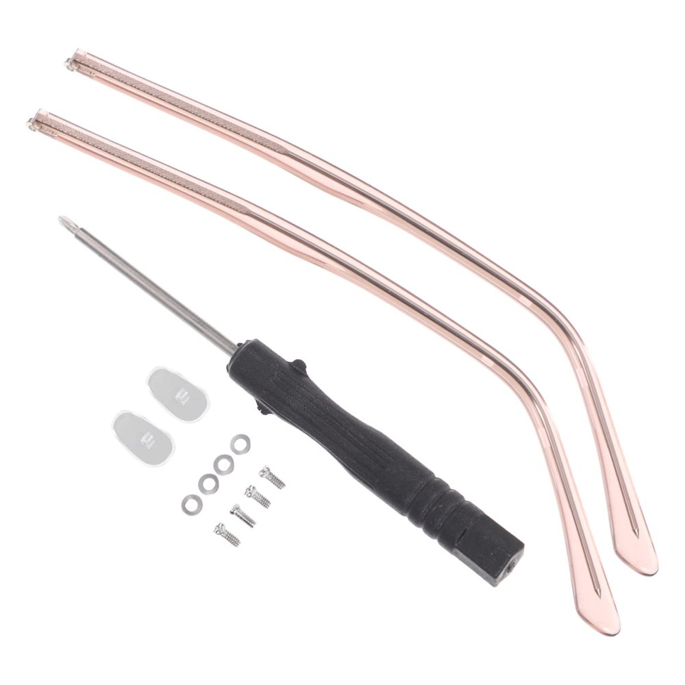 FOMIYES Metal Temple Accessories Gold Arms for Glasses Rose Gold Eyewear Legs Replacement Temples