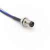 M8 4Pin Male Connector Cable, A Coded Straight Back Mount Cable Waterproof Male Aviation Socket UnShielded Electrical Cable IP67 Sensor Receptacle5Meter view 3