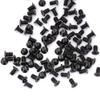 100pcs Computer PC Case 3.5" inch Hard Drive HDD Caddy Swap Server Tray Mount Screw Flat Countersunk Phillips Head Bolt - (Color: Black) view 1