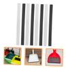 NOLITOY 8pcs Dustpan Plastic Lip Replacement Dustpan Edge Replacement Repair Kit Plastic Insert Strip for view 2