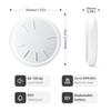 HONGTOP H Air Tracker Tags-4 Pack, Item Tracker with Waterproof Case for Your Keys, Wallet etc, Luggage Tracker Works with Find My APP (iOS Only)-(4P) view 3