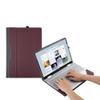 Laptop Case Cover for 17.3 inch HP Envy 17-cg 17t-cg 17m-cg & HP 470 G8 G9 G10,PU Leather Protective Sleeve Shell Bag with Pen Holder (Wine red) view 1