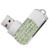 GARRULAX USB Flash Drive, 16GB/32GB/64GB/128GB USB2.0 Rotatable Memory Stick Date Storage Pendrive Thumb Drives U Disk(16GB,Green) view 1