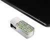 GARRULAX USB Flash Drive, 16GB/32GB/64GB/128GB USB2.0 Rotatable Memory Stick Date Storage Pendrive Thumb Drives U Disk(16GB,Green) view 3