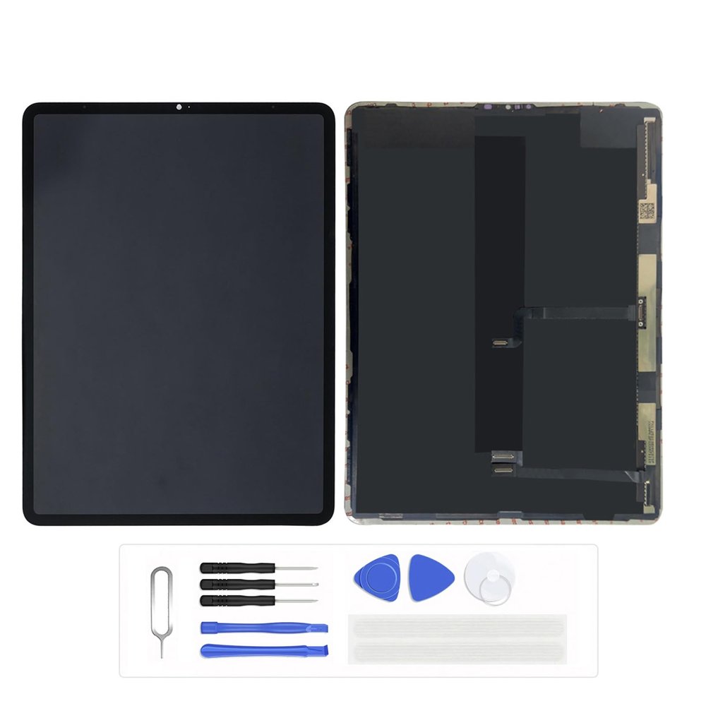 DirectNine Basics LCD Screen for i-pad pro 12.9 6th 2022 A2436 A2764 A2437 A2766 Replacement LCD Display Touch Digitizer Assembly (Black)