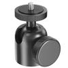 DirectNine Basics Mini Ball Head Full Metal Aluminum Alloy 1/4 & 3/8 inch Screw Holes 360Rotation Suitable for Live VLOG Projector Camera Cell Phone Tripods view 1